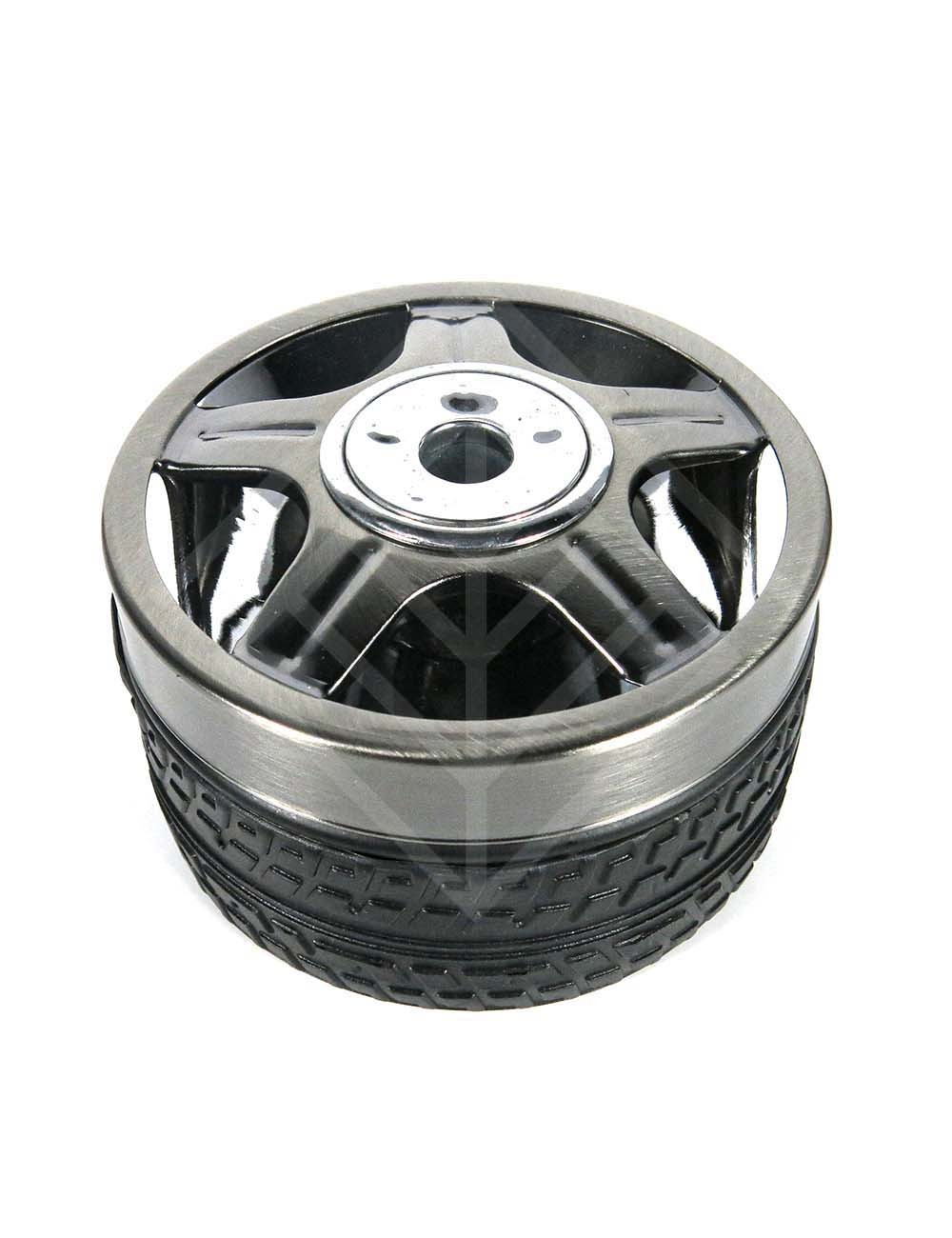 Пепельница tire design "wheel rim & Ferrari gear shift" ass.9cm